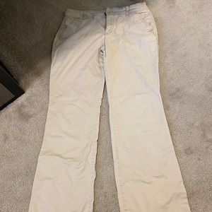 Women’s bootcut khakis
